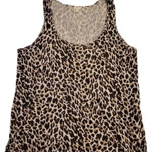 J. CREW Linen Blend Tank